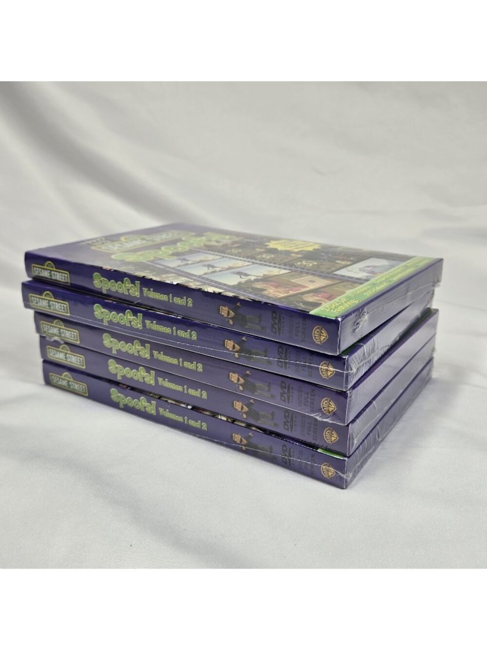 Lot Of 5 BEST OF SESAME STREET - Spoofs Volumes 1 & 2 DVD Sealed